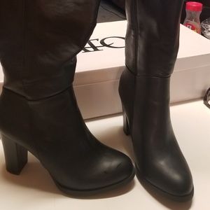 Cato Knee high black boots